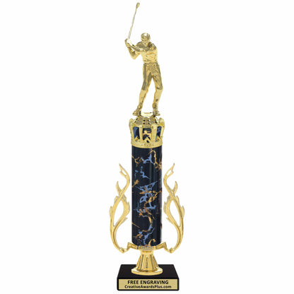 Royal Golf Trophy 15" / Gold / Male