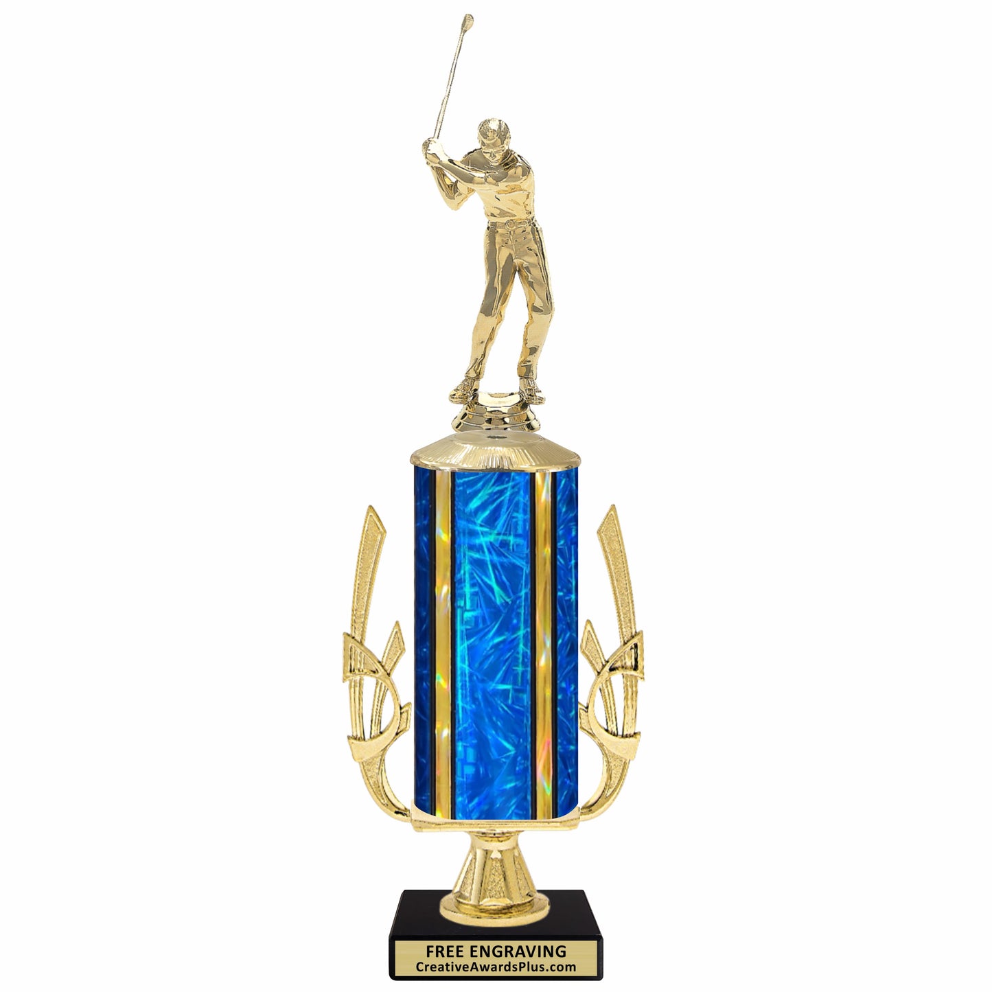 Accent Golf Trophy 14.5" / Gold / Male