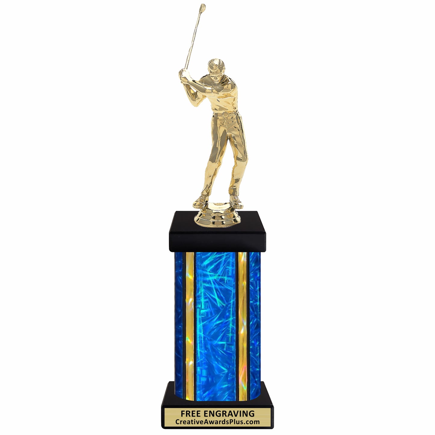 Golf Grand Trophy 11.75" / Gold / Male