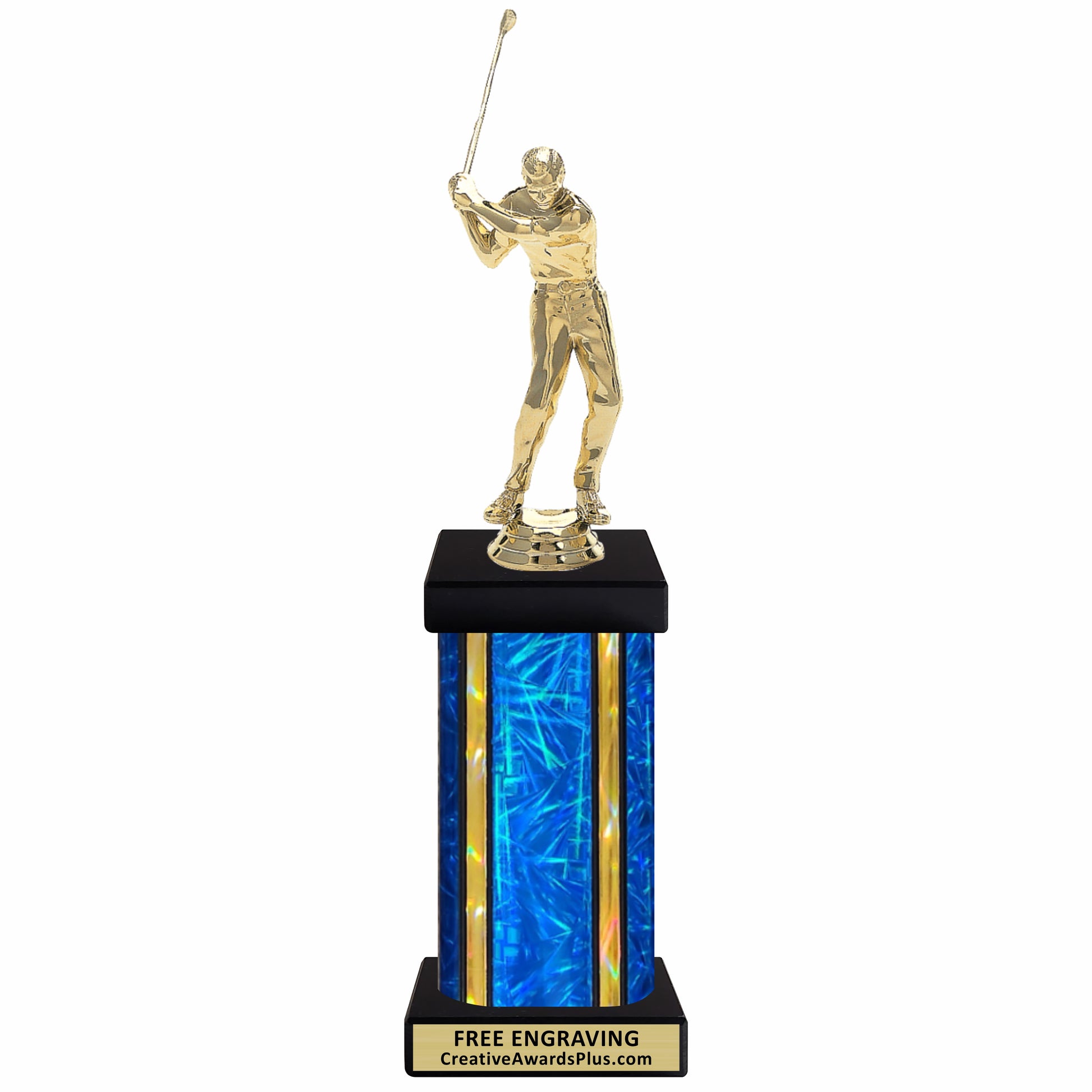 Golf Grand Trophy 11.75" / Gold / Male