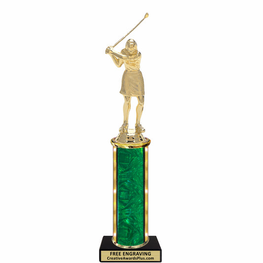 Golf Classic Trophy 11.25" / Multiple / Female
