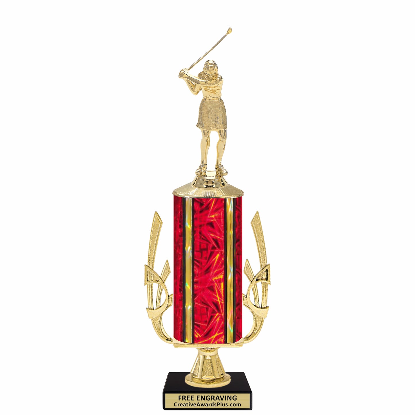 Accent Golf Trophy 14.5" / Gold / Female