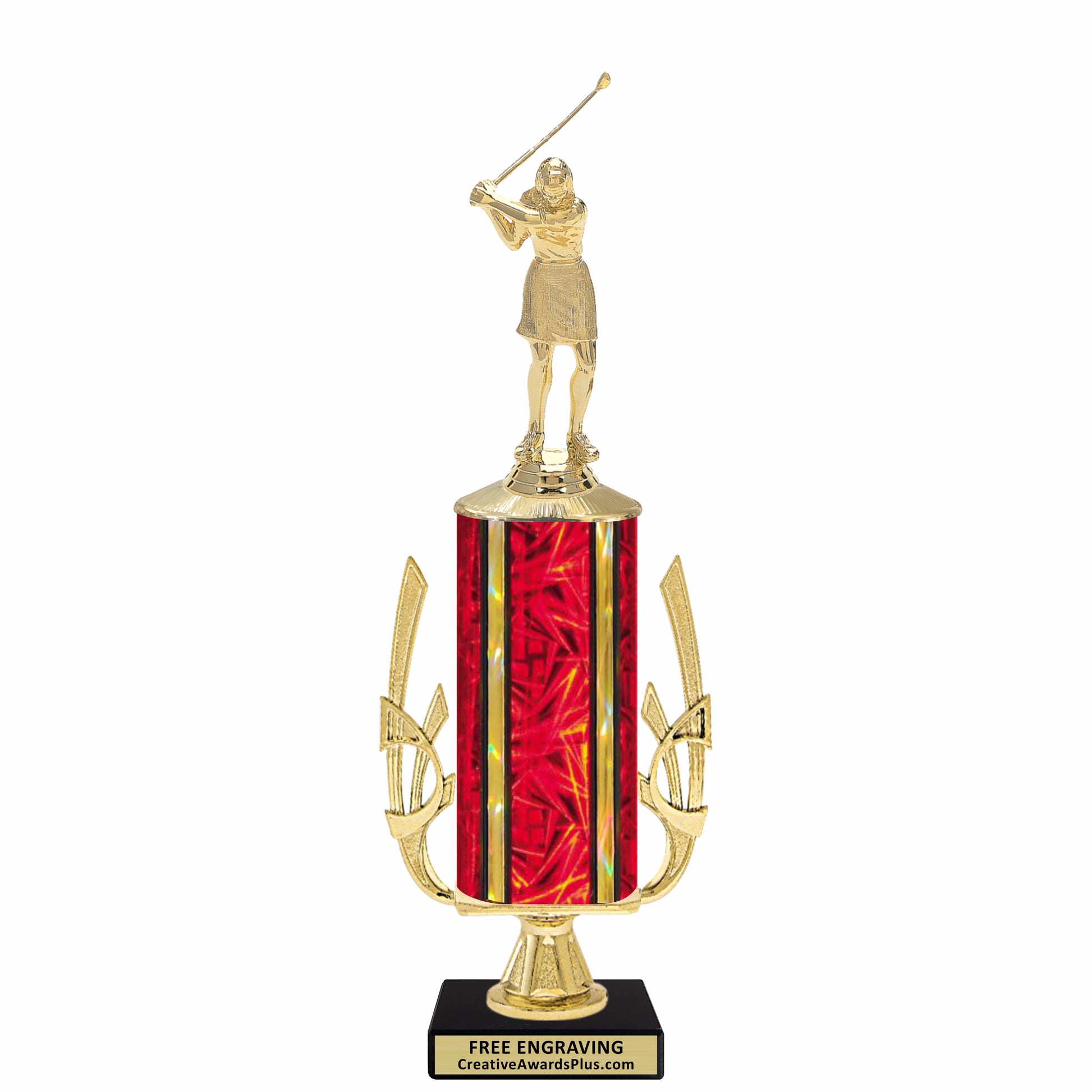 Accent Golf Trophy 14.5" / Gold / Female