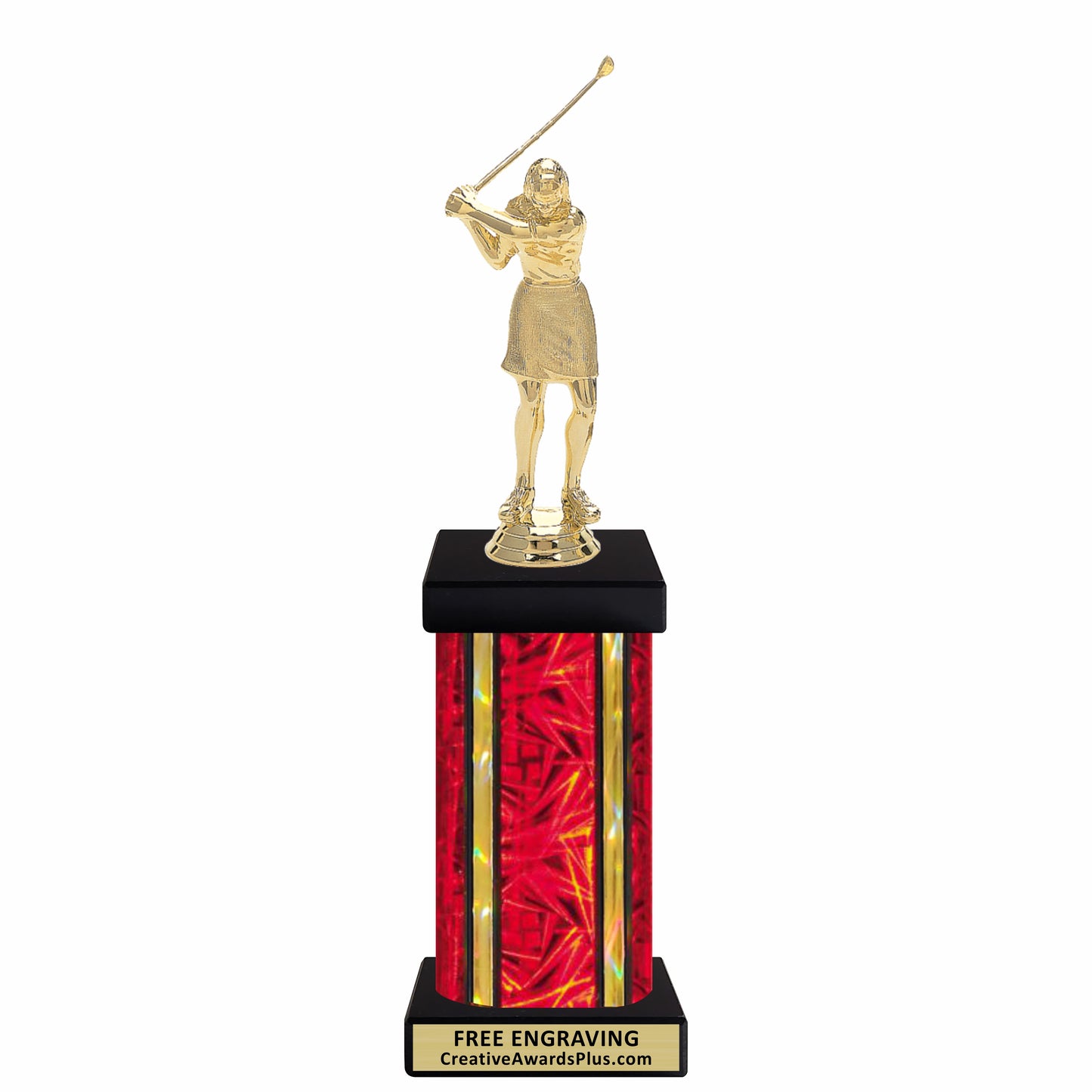 Golf Grand Trophy 11.75" / Gold / Female