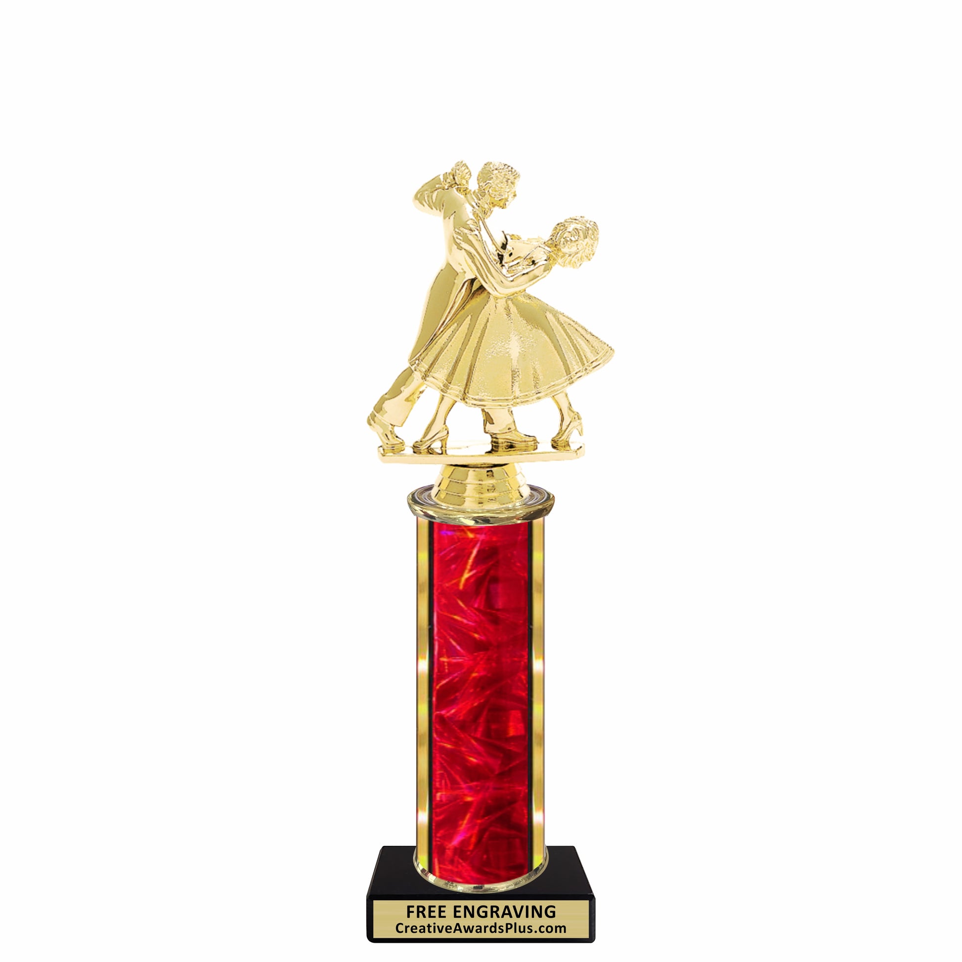 Couple Dancing Classic Trophy 10.63" / Multiple