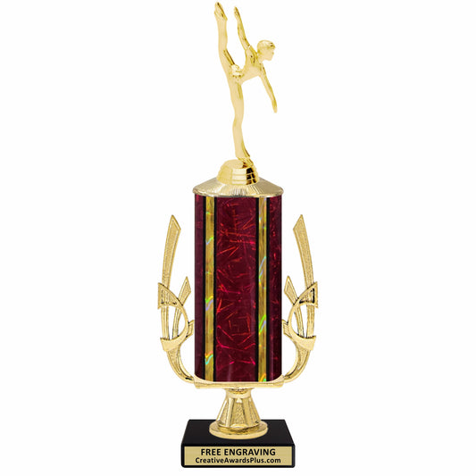 Accent Modern Dance Trophy 14.75" / Gold