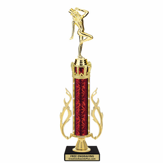 Royal Jazz Tap Dancer Trophy 15.5" / Gold