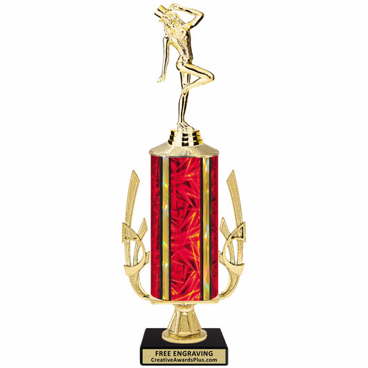 Accent Jazz Tap Dancer Trophy 14.5" / Gold
