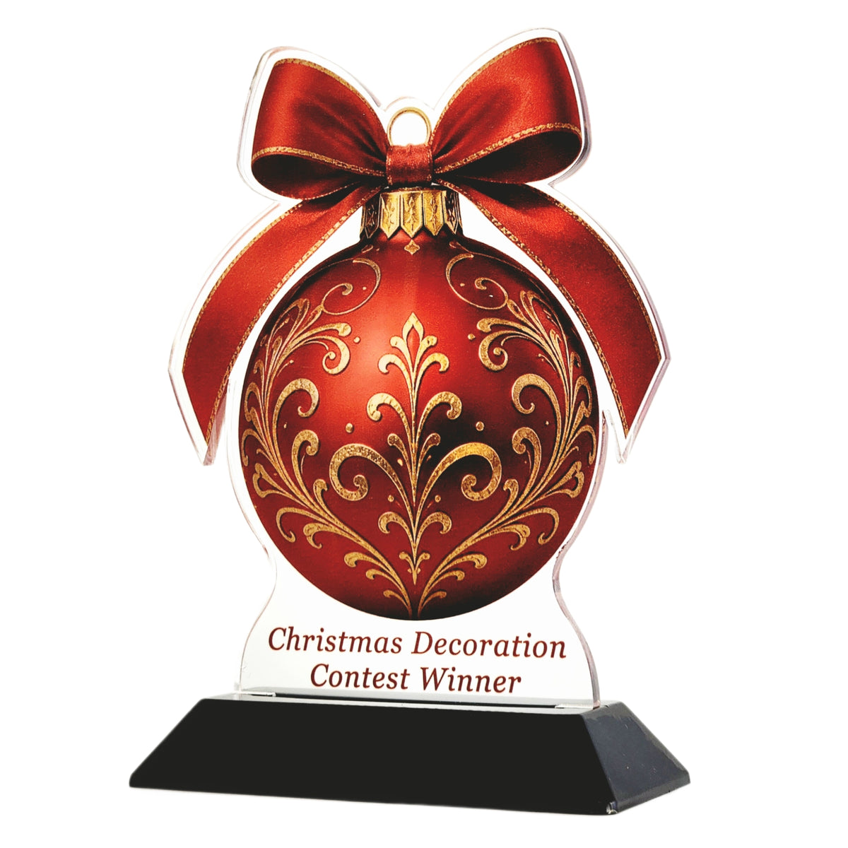 Acrylic Christmas Ornament Award 7" / Multiple