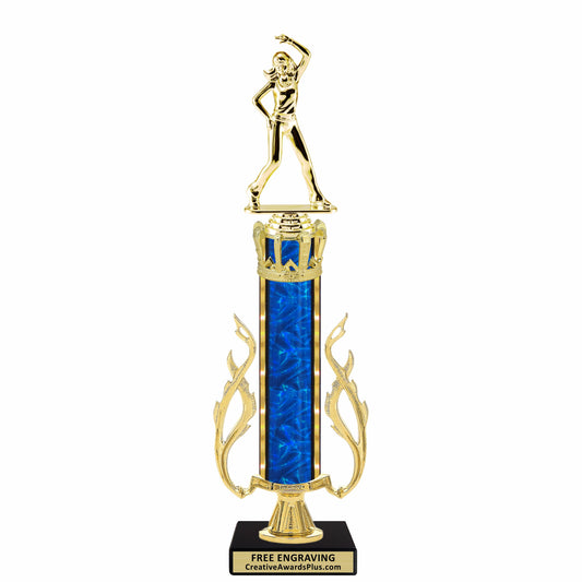 Royal Hip Hop Trophy 15.25" / Gold