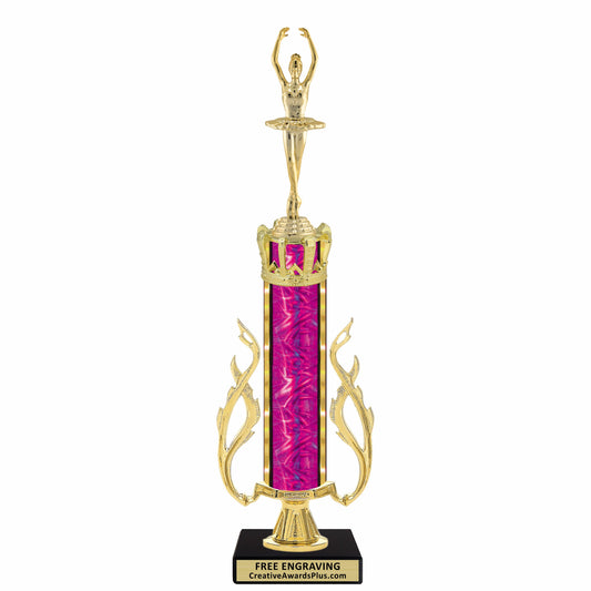 Royal Ballerina Trophy 15.4" / Gold