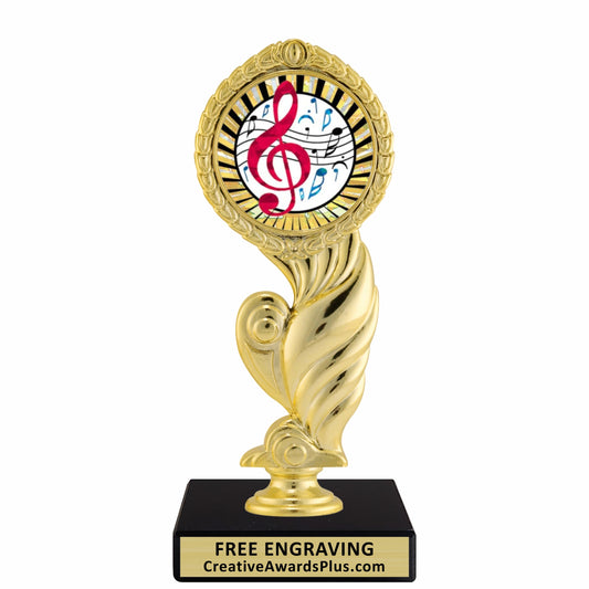 Waves Music Trophy 2 7" / Gold