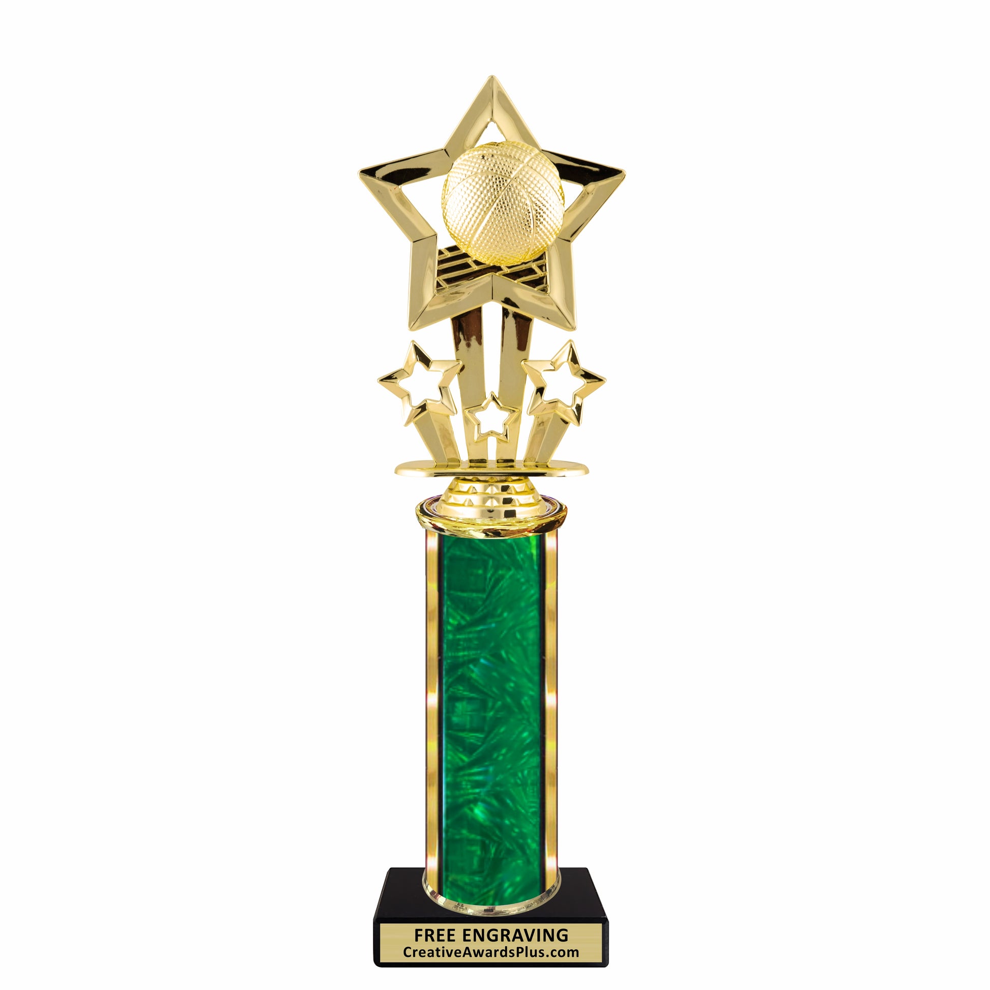 Starlight Basketball Classic Trophy 11.75" / Multiple