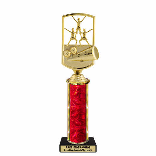 Pyramid Cheer Classic Trophy 11.63" / Multiple