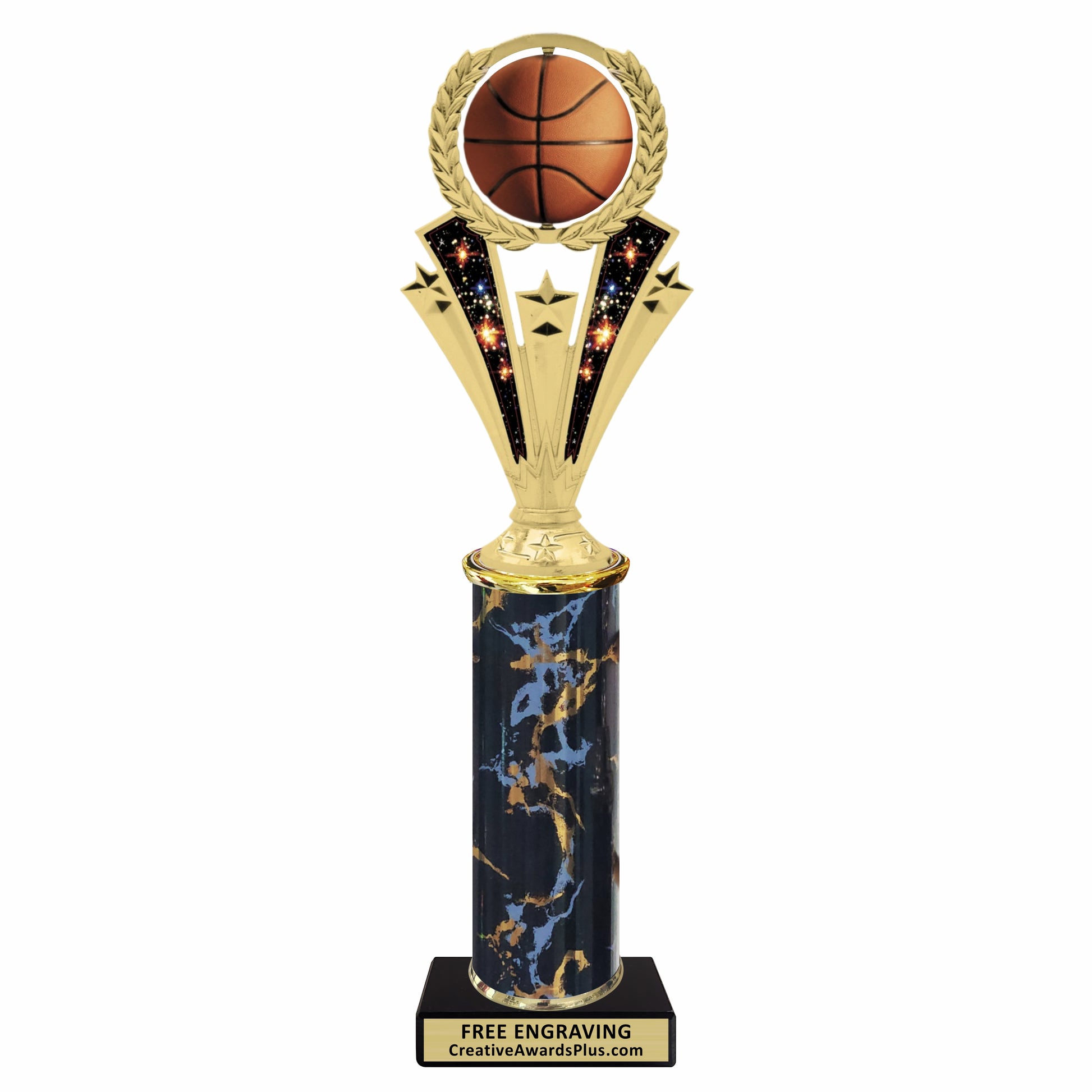 Galaxy Spinner Basketball Classic Trophy 12.25" / Multiple