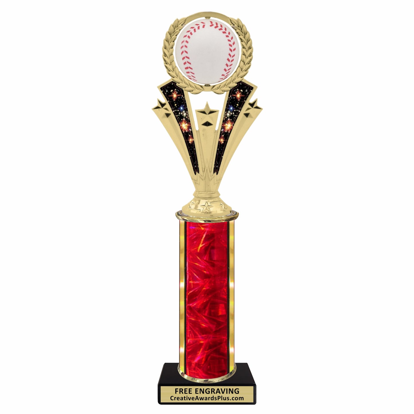 Galaxy Spinning Baseball Classic Trophy 12.4" / Multiple