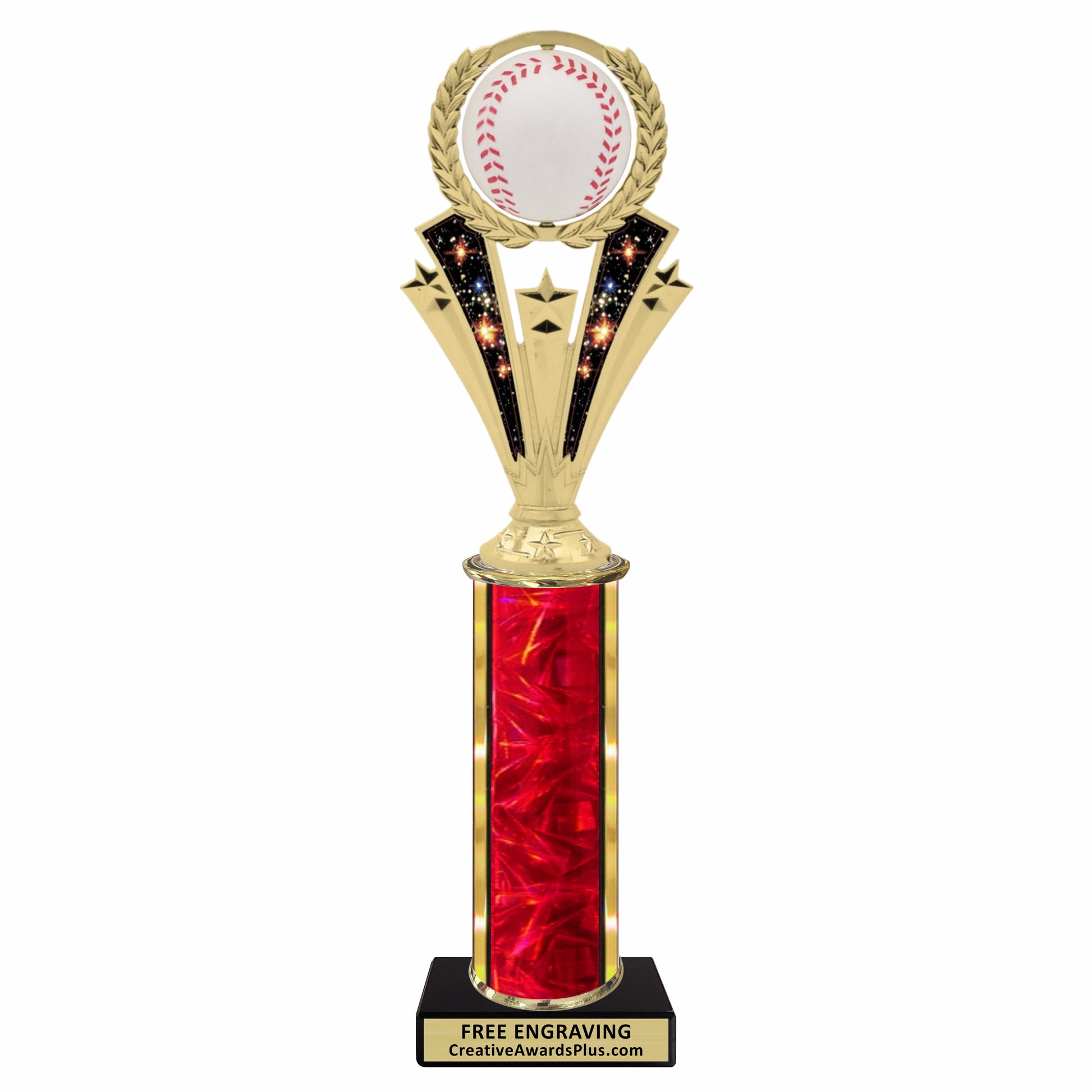 Galaxy Spinning Baseball Classic Trophy 12.4" / Multiple