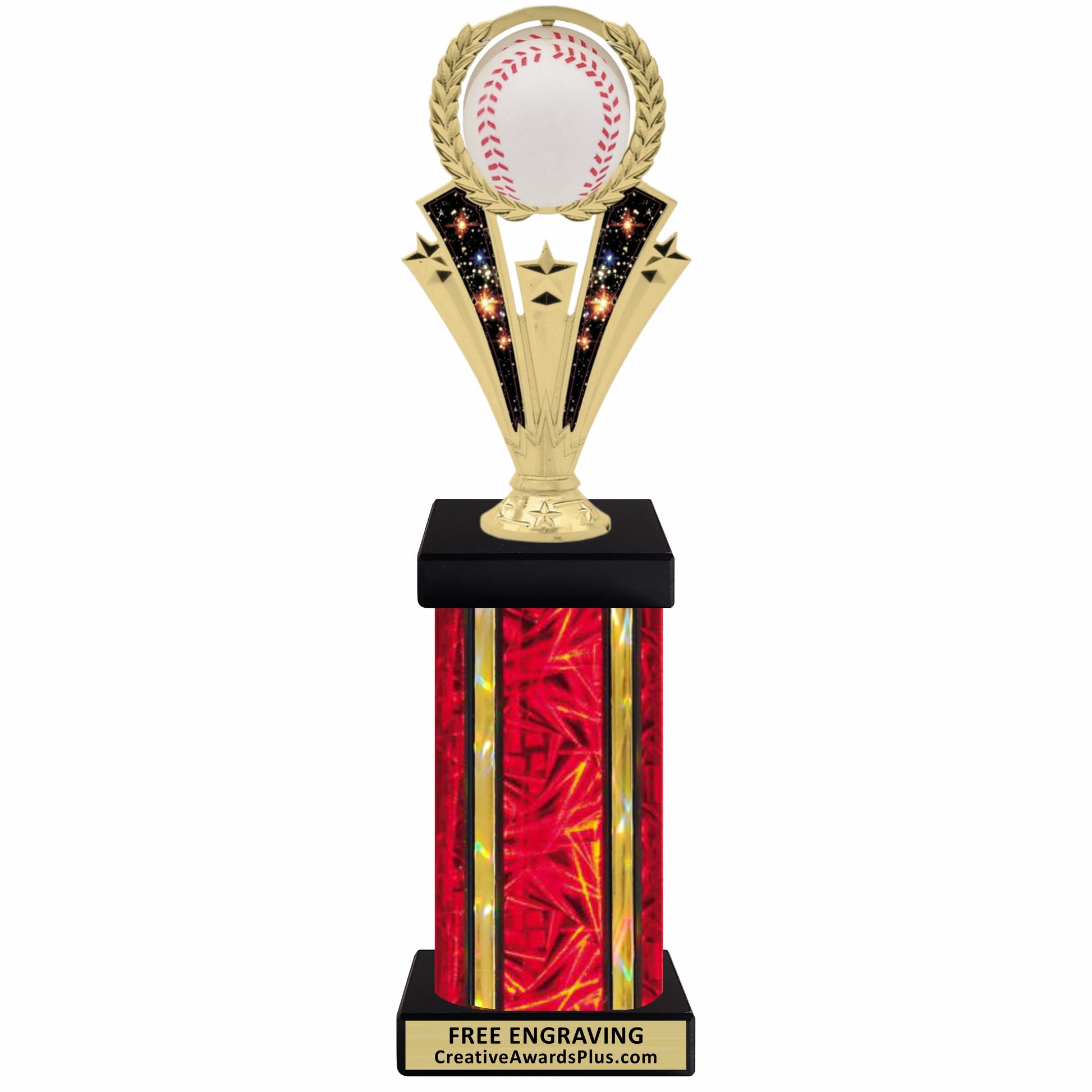 Galaxy Spinning Baseball Grand Trophy 13" / Multiple