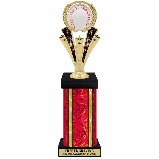 Galaxy Spinning Baseball Grand Trophy 13" / Multiple