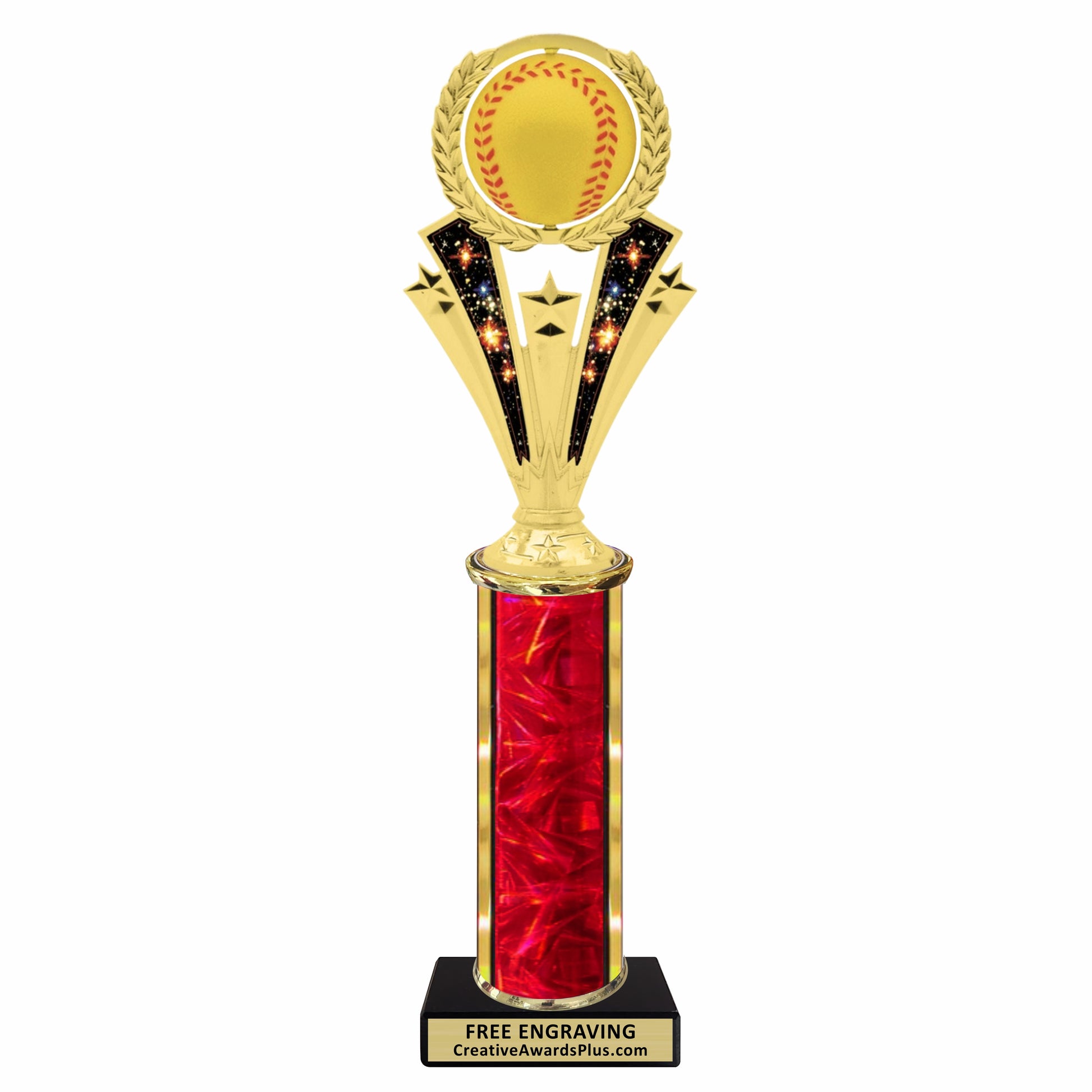 Galaxy Spinning Softball Classic Trophy 12.25" / Multiple