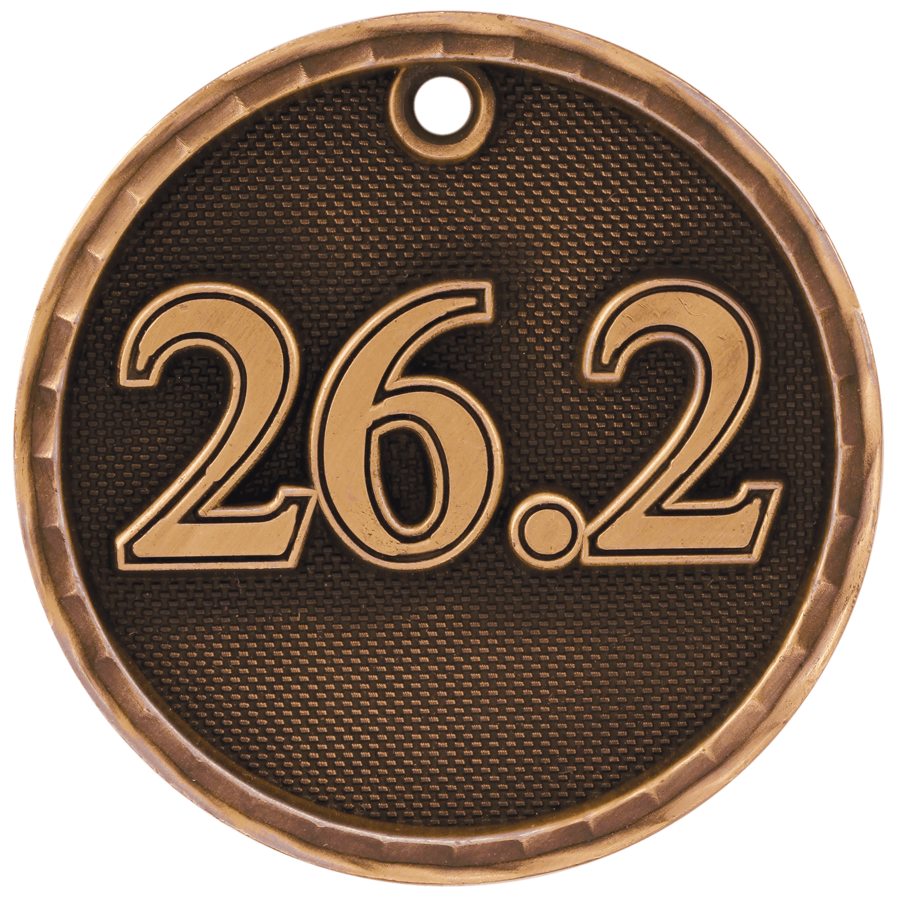3D Marathon Medal 2" / Bronze (Copper Tone)