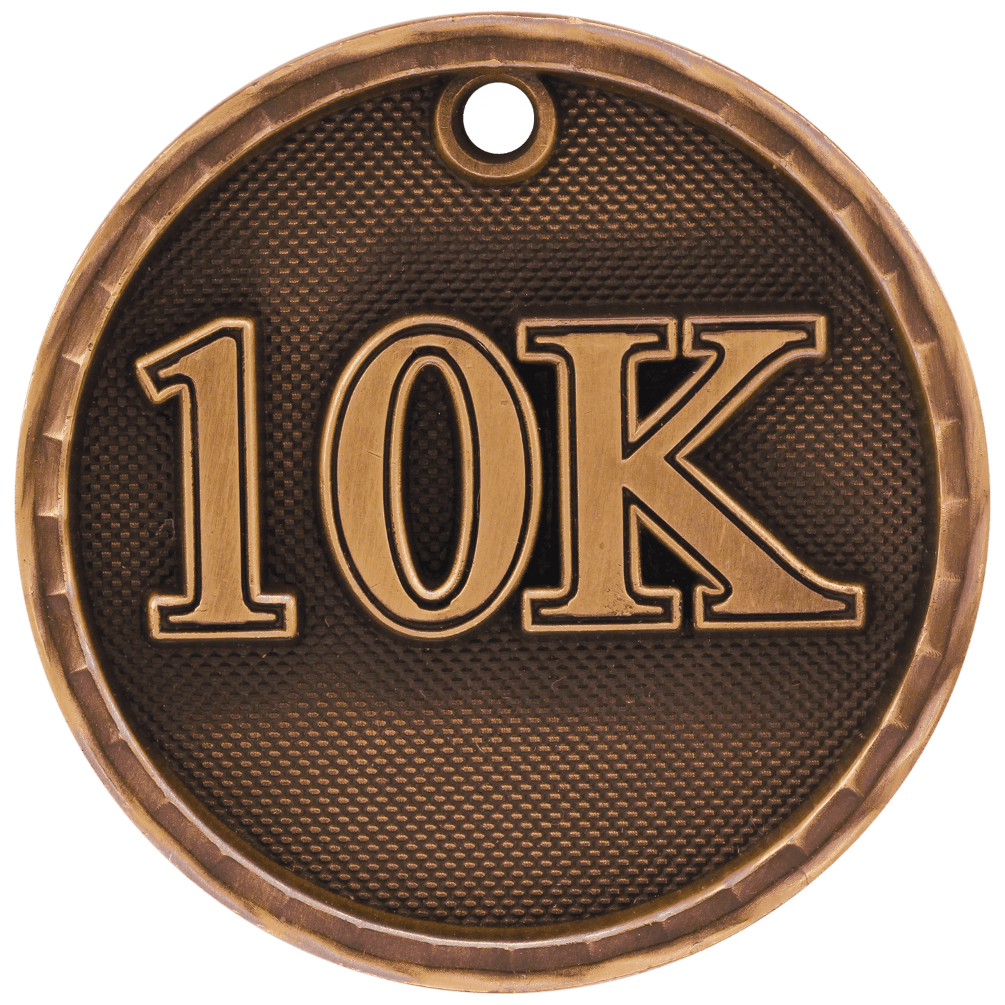 3D 10K Medal 2" / Bronze (Copper Tone)