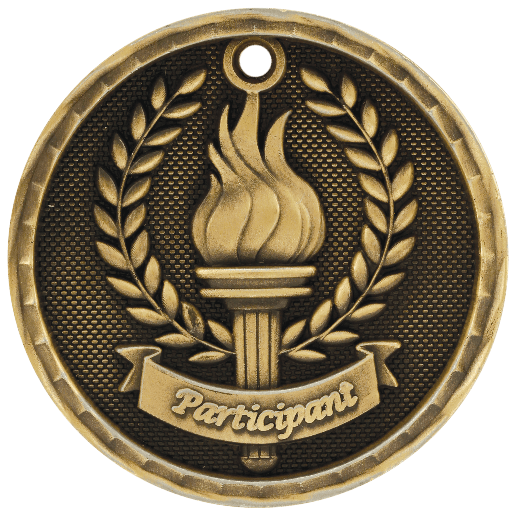 3D Participant Medal 2" / Gold