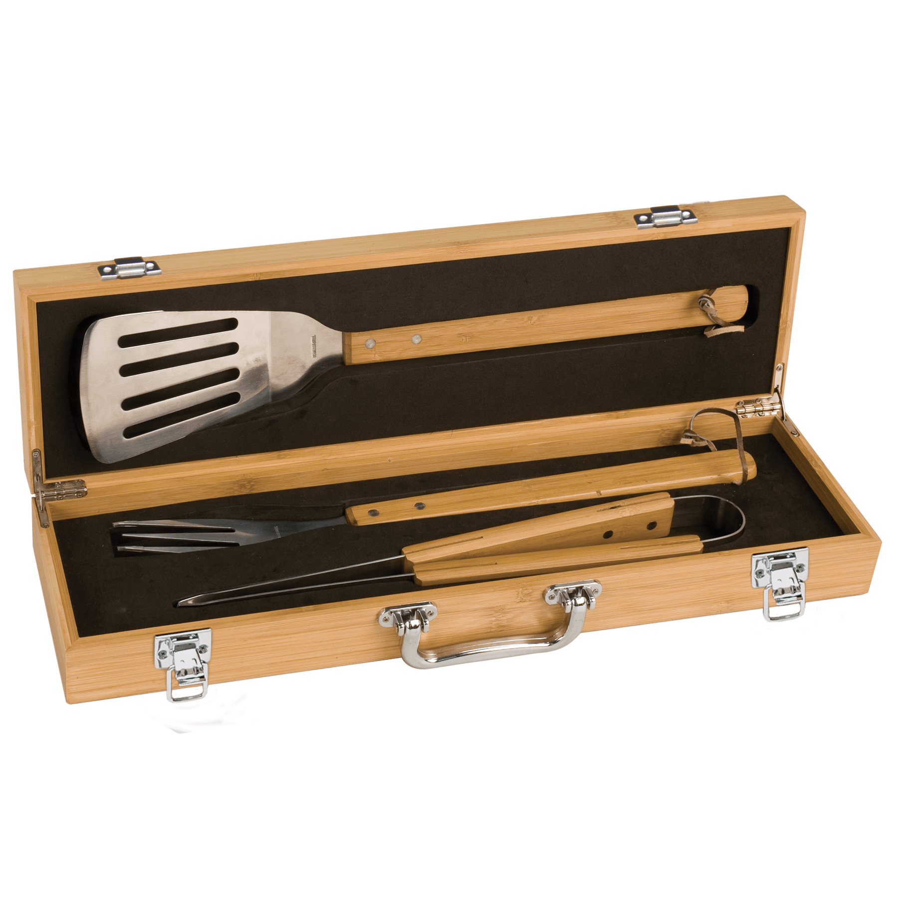 Bamboo Grill Set 19.625"(L) x 5.5"(W) x 3 1/8"(H) / Bamboo