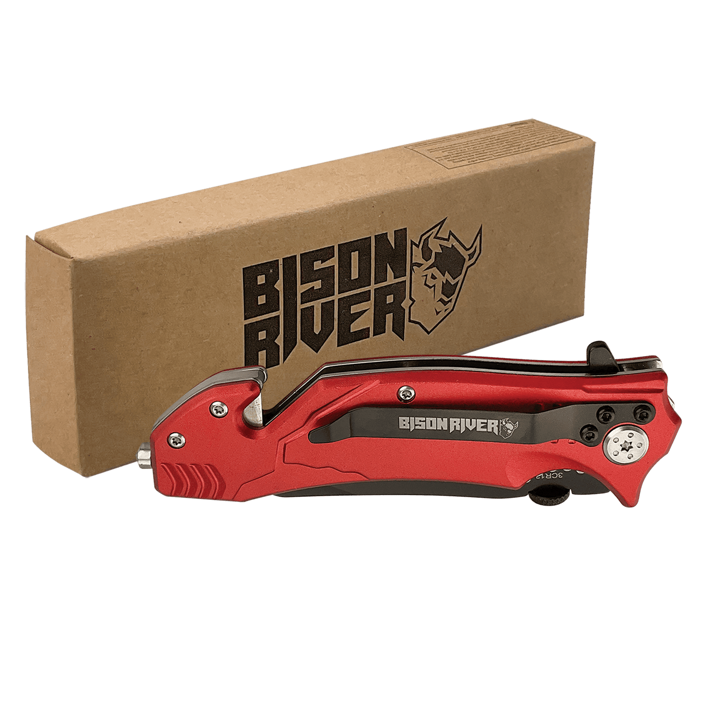 Rescue Knife 4 1/2" / Red