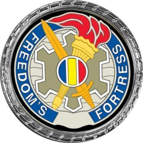Challenge Coin 1.75" Diameter / Silver / Rope