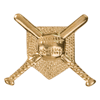 Chenille Pin Various / Crossed Bats