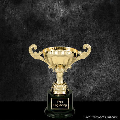 Prince Gold Trophy Cup 6.5"