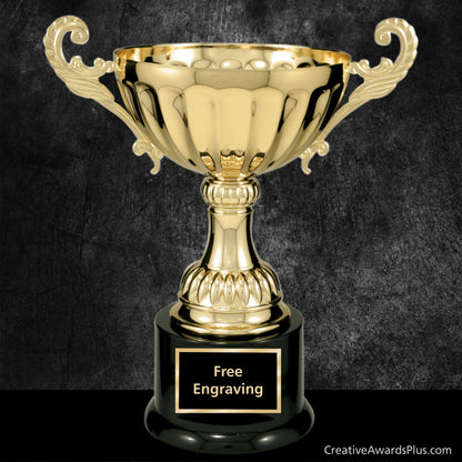 Prince Gold Trophy Cup 9.75"