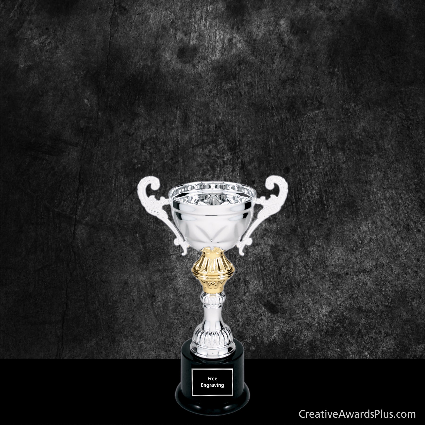 Accent Silver Trophy Cup 8.75"