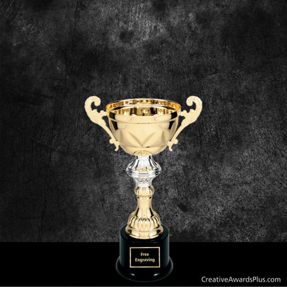 Accent Gold Trophy Cup 10"