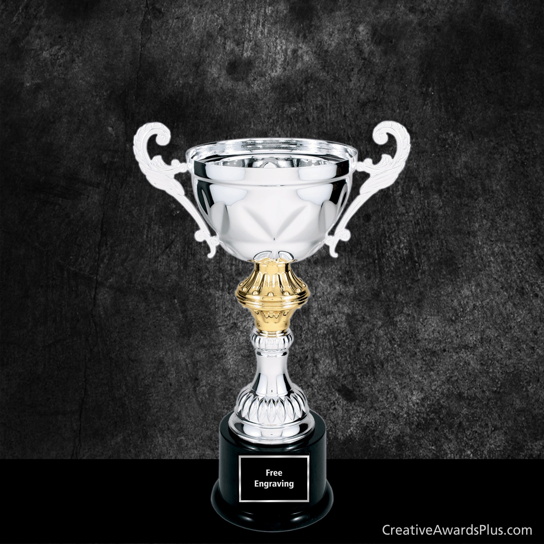 Accent Silver Trophy Cup 11.5"