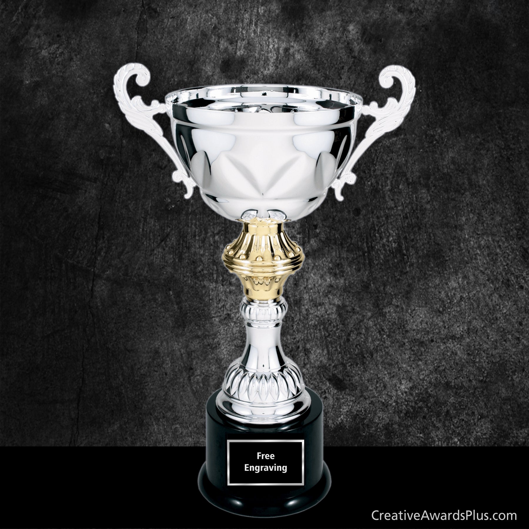 Accent Silver Trophy Cup 13"