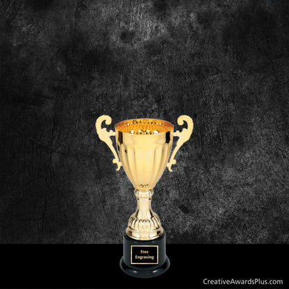 Splendid Gold Trophy Cup 8.75"