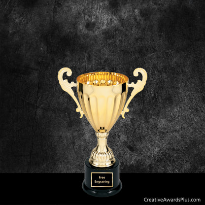 Splendid Gold Trophy Cup 9.75"