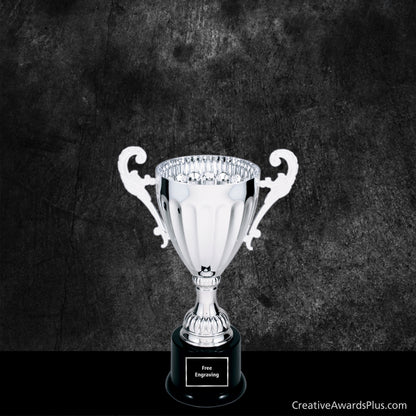 Splendid Silver Trophy Cup 9.75"