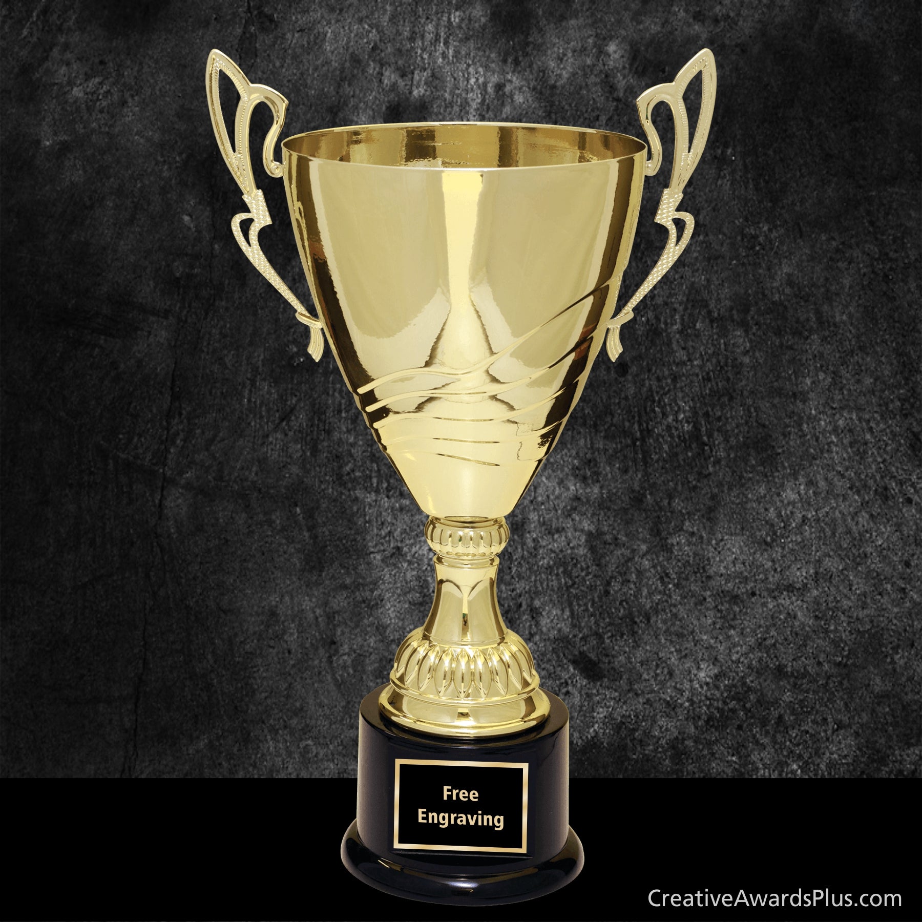 Elegant Gold Trophy Cup 16.75"