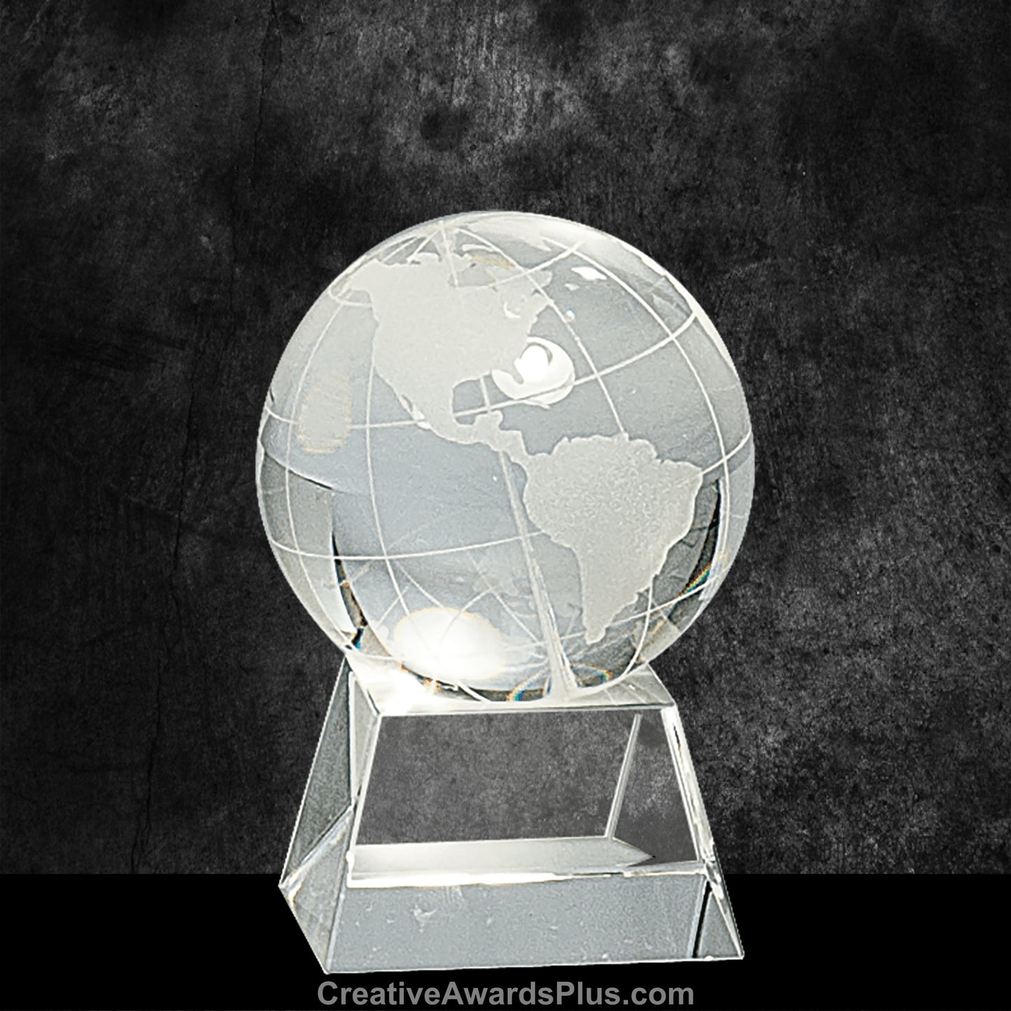 Crystal Globe 3.5" / Clear