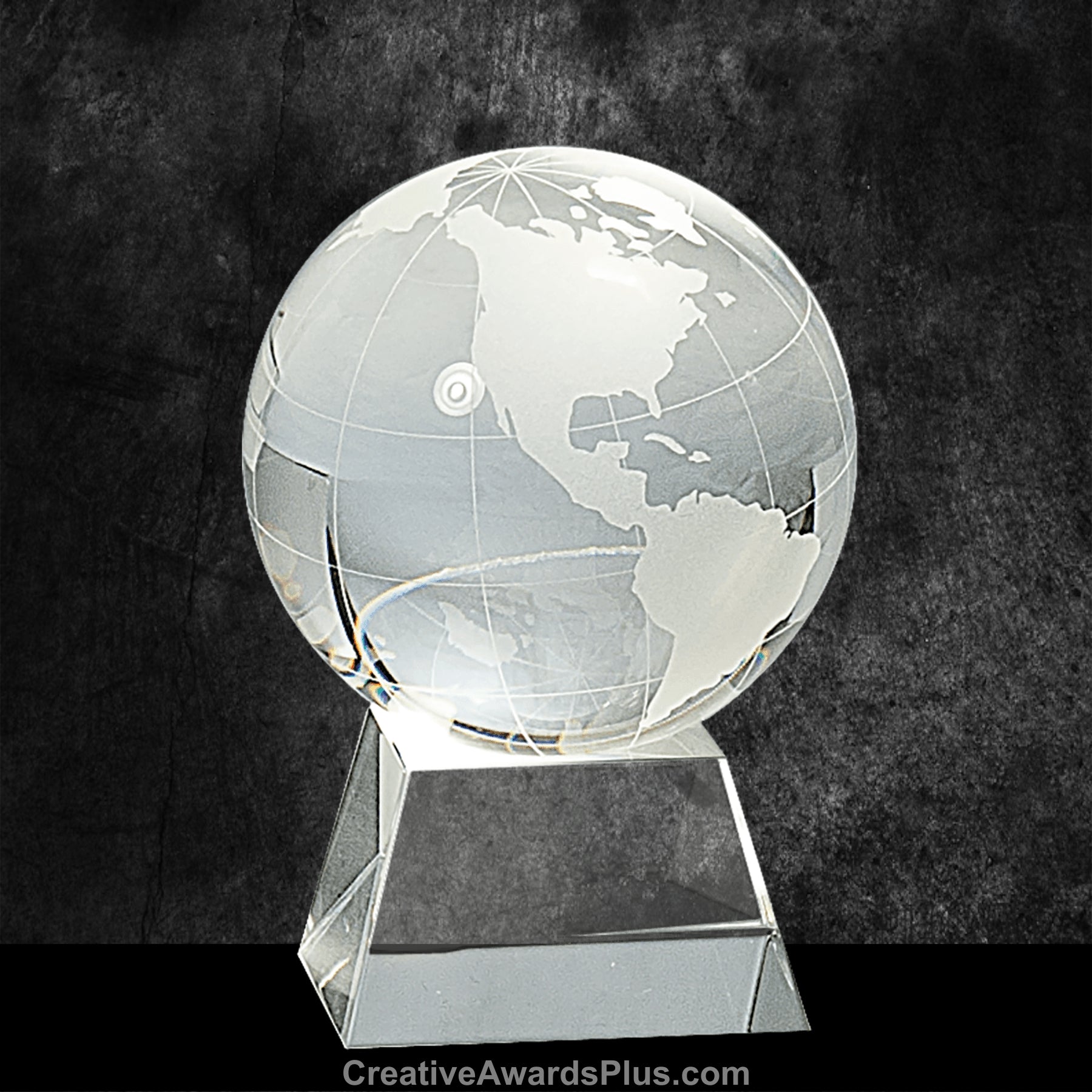 Crystal Globe 4.5" / Clear