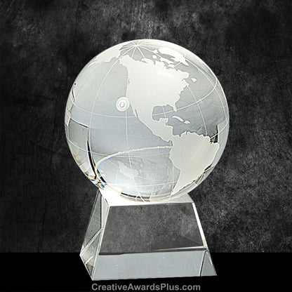 Crystal Globe 4.5" / Clear