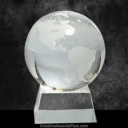 Crystal Globe 5.5" / Clear