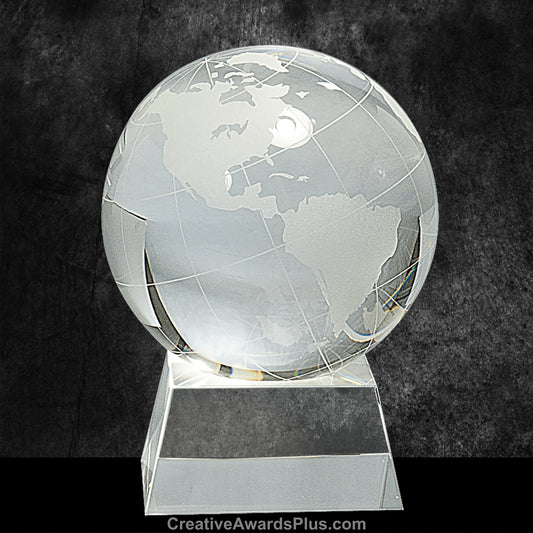 Crystal Globe 5.5" / Clear