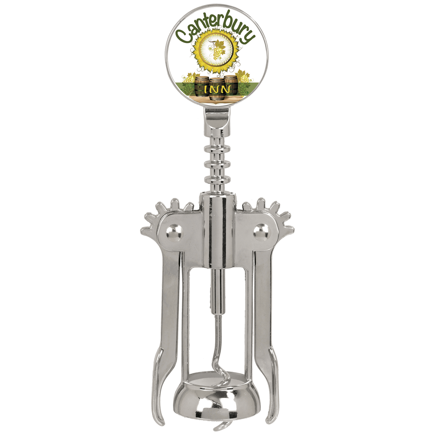Wine Bottle Opener Insert Holder 6.75"(H) / Silver