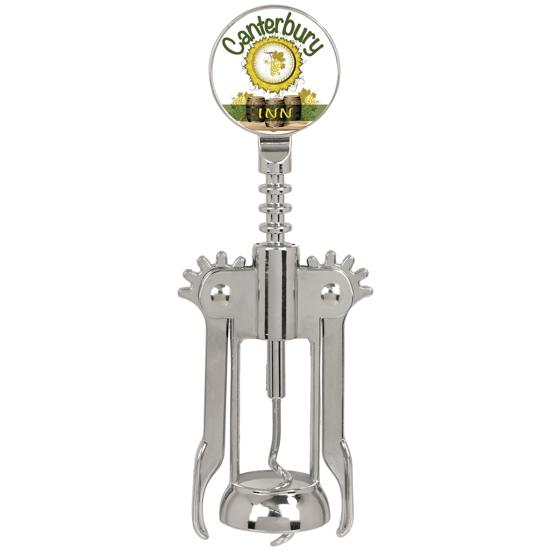 Wine Bottle Opener Insert Holder 6.75"(H) / Silver