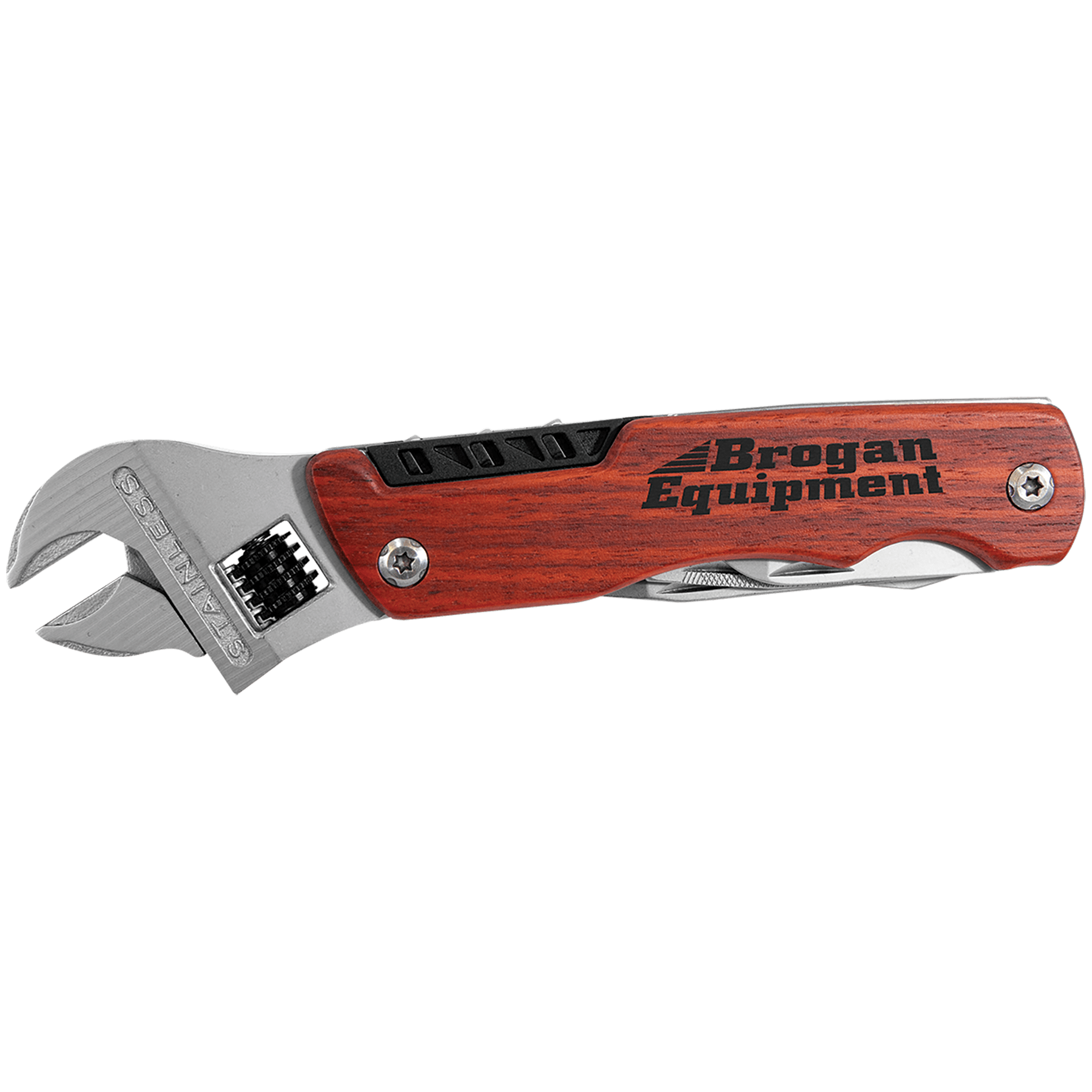 Wrench Multi tool 6.5" (L) x 1 11/16" (H) x 7/8" (W) / Rosewood