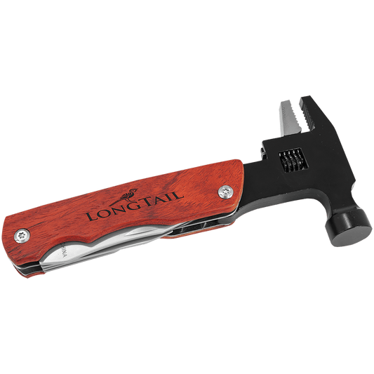 Hammer Multi Tool 6.75" (L) x 3 3/8" (H) x 7/8" (W) / Rosewood